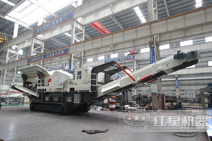 建筑垃圾移動(dòng)破碎站 建筑垃圾移動(dòng)破碎站